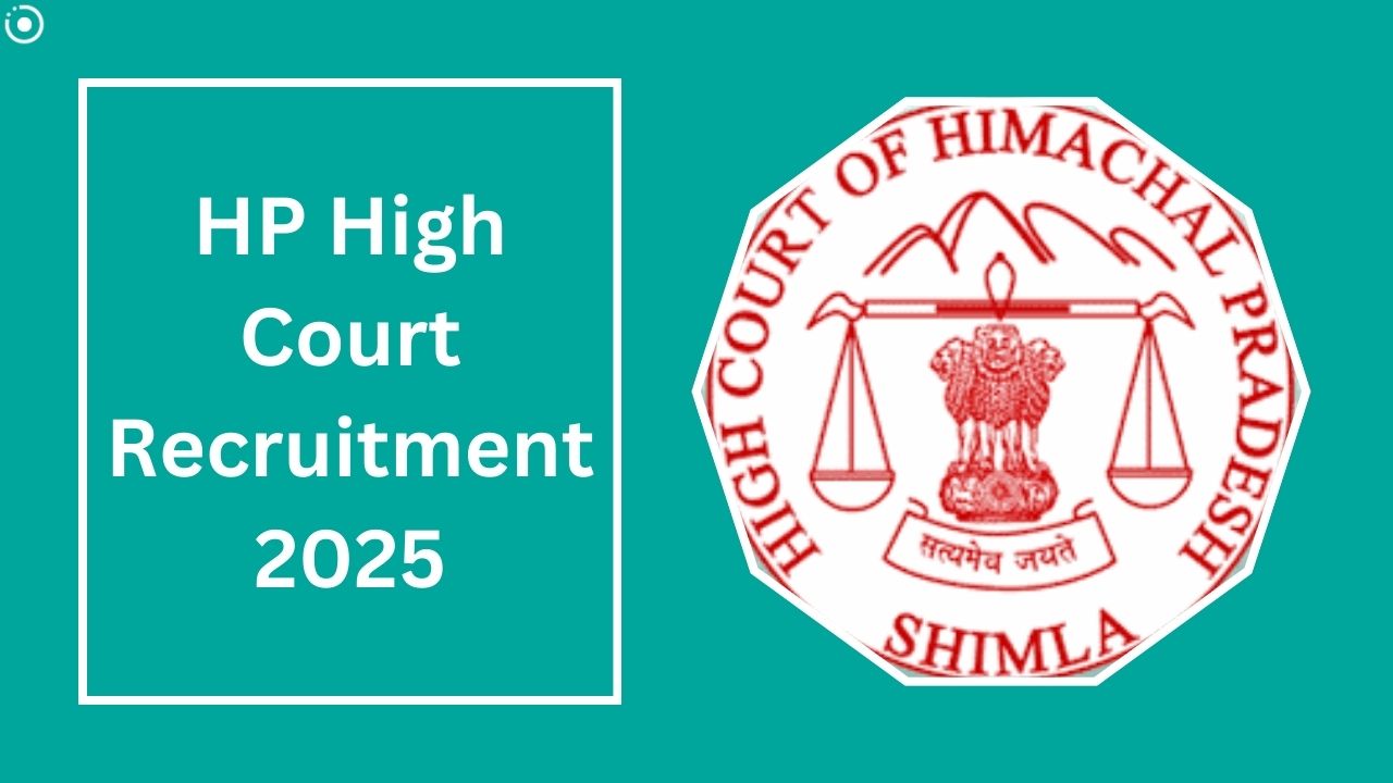 HP High Court Recruitment 2025